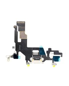 iPhone 11 Compatible Charging Port Flex - White, OEM