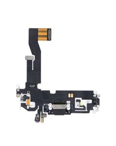 iPhone 12 Pro Compatible Charging Port Flex With IC - Graphite, OEM