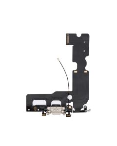 iPhone 7 Plus Compatible Charging Port Flex Cable with Micrphone - Grey, OEM