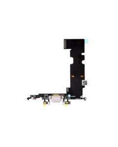 iPhone 8 Plus Compatible Charging Port Flex Cable - White, OEM