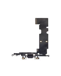 iPhone 8 Plus Compatible Charging Port Flex Cable - Black, OEM