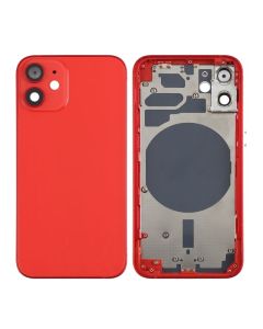 iPhone 12 Mini Compatible Back Housing Only ( No Parts ) - Red