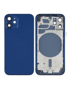 iPhone 12 Mini Compatible Back Housing Only ( No Parts ) - Blue