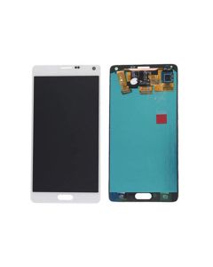 Galaxy Note 4 Compatible LCD Touch Screen Assembly - Frosted White, AAA HIGH COPY