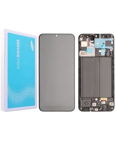 Galaxy A50 Compatible LCD Touch Screen Assembly with Frame