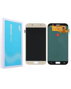Galaxy A5 2017 Compatible LCD Touch Screen Assembly (A520) - Gold