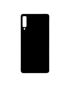 Galaxy A7 2018 Compatible Back Glass Cover (A750) - Black