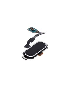 Galaxy J7 Prime Compatible Home Button Flex Assembly - Black