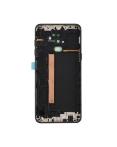 Galaxy J8 Compatible Back Housing Cover - Black