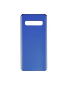 Galaxy S10 Compatible Back Glass Cover with Camera Lens - Prism Blue