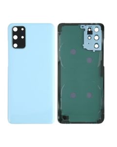 Galaxy S20 Plus / S20 Plus 5G Compatible Back Glass Cover with Camera Lens - Blue