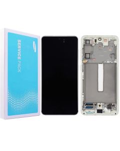 Galaxy S21 FE Compatible LCD Touch Screen Assembly - Olive