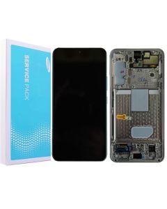 Galaxy S22 5G Compatible LCD Touch Screen Assembly - Phantom White