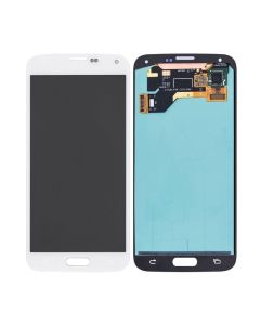 Galaxy S5 Compatible CD Touch Screen Assembly - White