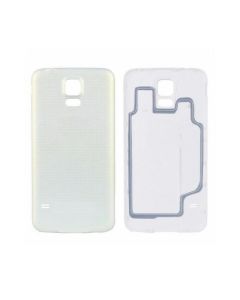 Galaxy S5 Compatible Back Cover - White