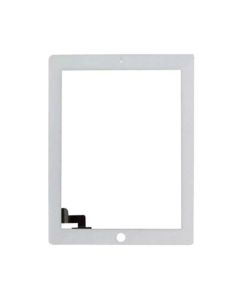 iPad 2 Compatible Touch Screen Digitizer with Adhesive Tape - White