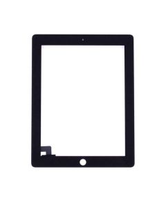 iPad 2 Compatible Touch Screen Digitizer with Adhesive Tape - Black