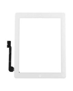 iPad 3 Compatible Touch Screen Digitizer with Home Button and Adhesive tape - White