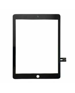 iPad 6th Gen 2018 Compatible Touch Screen Digitizer with Adhesive (A1893/A1954) - Black, No Home Button