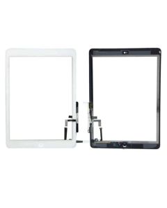 iPad Air Compatible Touch Screen Digitizer Home Button Assembly With Adhesive - White
