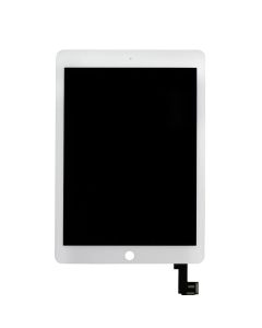 iPad Air 2 Compatible LCD Touch Screen Assembly - White, Refurb Quality with Original LCD