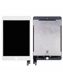 iPad Mini 4 Compatible LCD Touch Screen Assembly - White, Refurb Quality with Original LCD