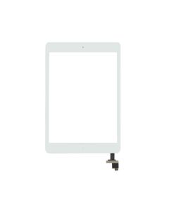 iPad Mini/ Mini 2 Compatible Touch Screen with Home Button IC Module Assembly - White, OEM