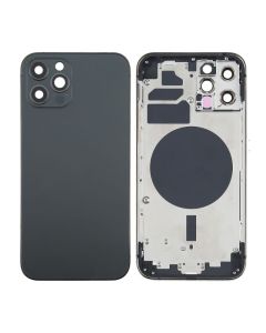 iPhone 12 Pro Compatible Back Housing Only ( No Parts ) - Graphite