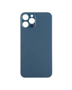 iPhone 12 Pro Max Compatible Back Glass Cover (Big Camera Hole) - Pacific Blue