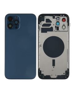 iPhone 12 Pro Max Compatible Back Housing Only ( No Parts ) - Pacific Blue