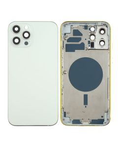 iPhone 12 Pro Max Compatible Back Housing Only ( No Parts ) - Silver