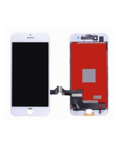 iPhone 7 Compatible LCD Touch Screen Assembly - White, Refurbished