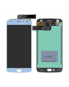 Moto X4 Compatible LCD Touch Screen Assembly - Blue