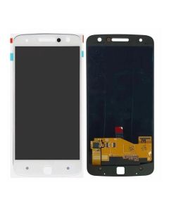 Moto Z Compatible LCD Touch Screen Assembly - White
