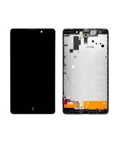 Nokia XL Compatible LCD Touch Screen Assembly with Frame