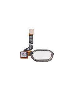 OnePlus 3T Compatible Home Button Flex Assembly with Touch ID - White