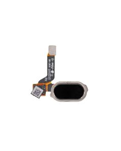 OnePlus 3T Compatible Home Button Flex Assembly with Touch ID - Black