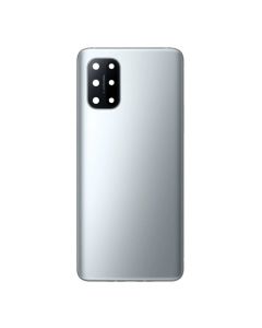 OnePlus 8T Compatible Back Glass Cover with Camera Lens - Lunar Silver