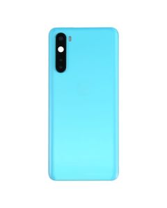 OnePlus Nord Compatible Back Glass Cover - Blue Marble