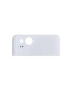 Google Pixel 2 Compatible Back Glass - Clearly White