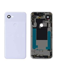 Google Pixel 3a Compatible Back Housing Cover - Clearly White