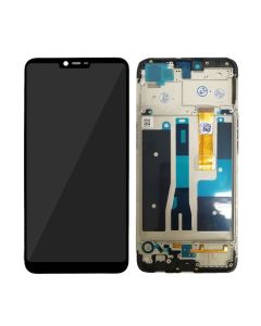 Realme 2 Compatible LCD Screen Touch Assembly with Frame