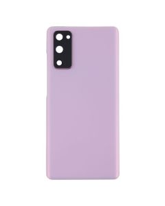 Galaxy S20 FE Compatible Back Glass Cover with Camera Lens - Cloud Lavender