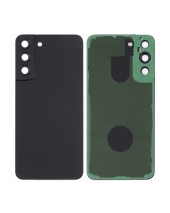 Galaxy S22 Plus 5G Compatible Back Glass Cover With Camera Lens - Phantom Black