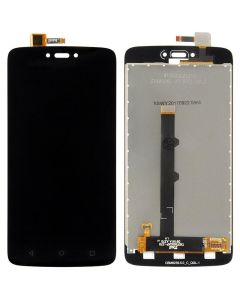 Moto C Compatible LCD Touch Screen Assembly with Frame