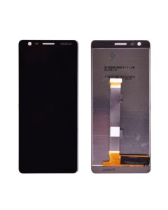 Nokia 3.1 Compatible LCD Touch Screen Assembly - Black, OEM