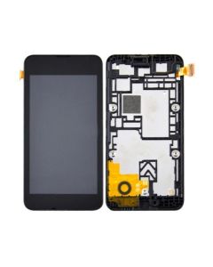 Nokia Lumia 530 Compatible LCD Touch Screen Assembly with Frame
