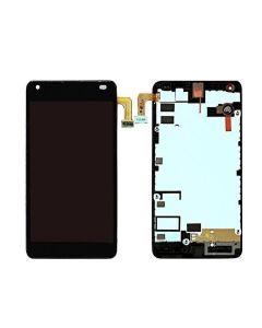 Nokia Lumia 550 Compatible LCD Touch Screen Assembly with Frame