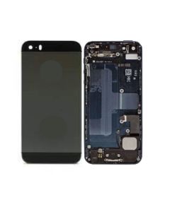 iPhone 5 Compatible Housing with Charging Port and Power Volume Flex Cable - Black, OEM