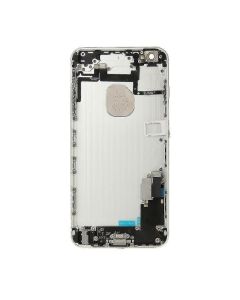 iPhone 6 Plus Compatible Housing with Charging Port and Power Volume Flex Cable - White, OEM